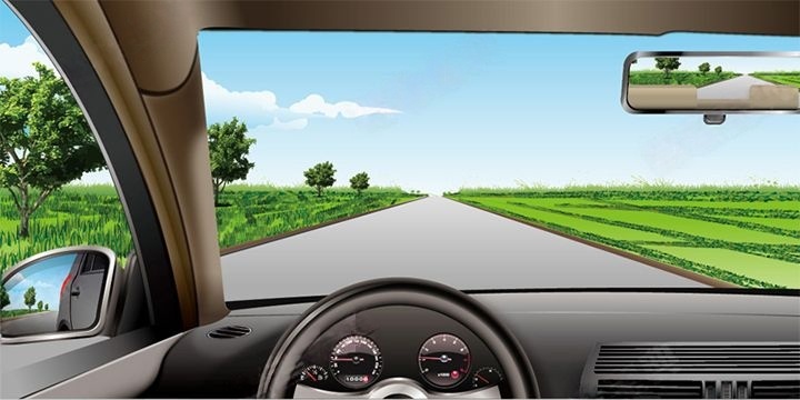 驾驶机动车在这种道路上如何通行？配图